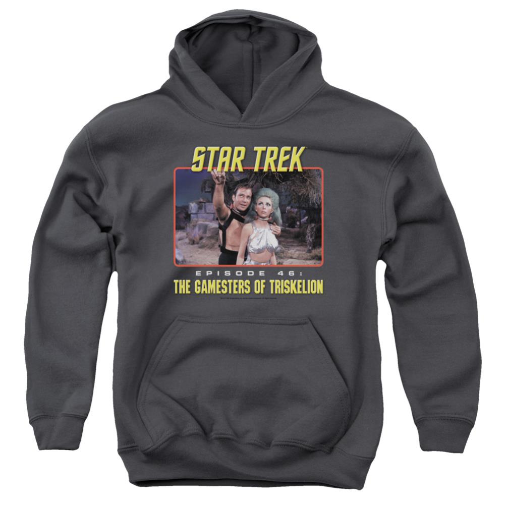 Star Trek Episode 46 Youth Cotton Poly Pull-Over Hoodie