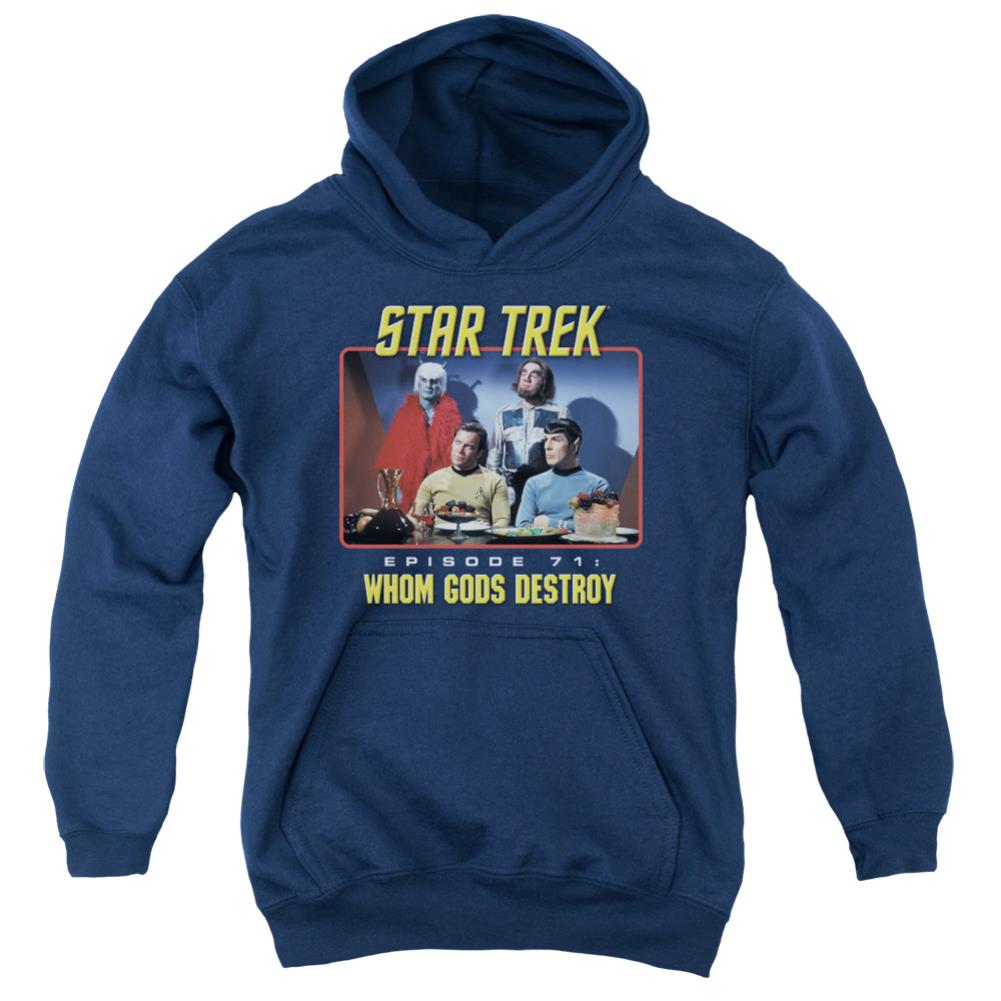 Star Trek Episode 71 Youth Cotton Poly Pull-Over Hoodie