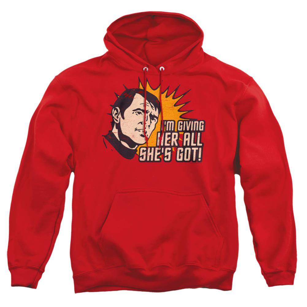 Star Trek Everything Men's Pull-Over 75 25 Poly Hoodie