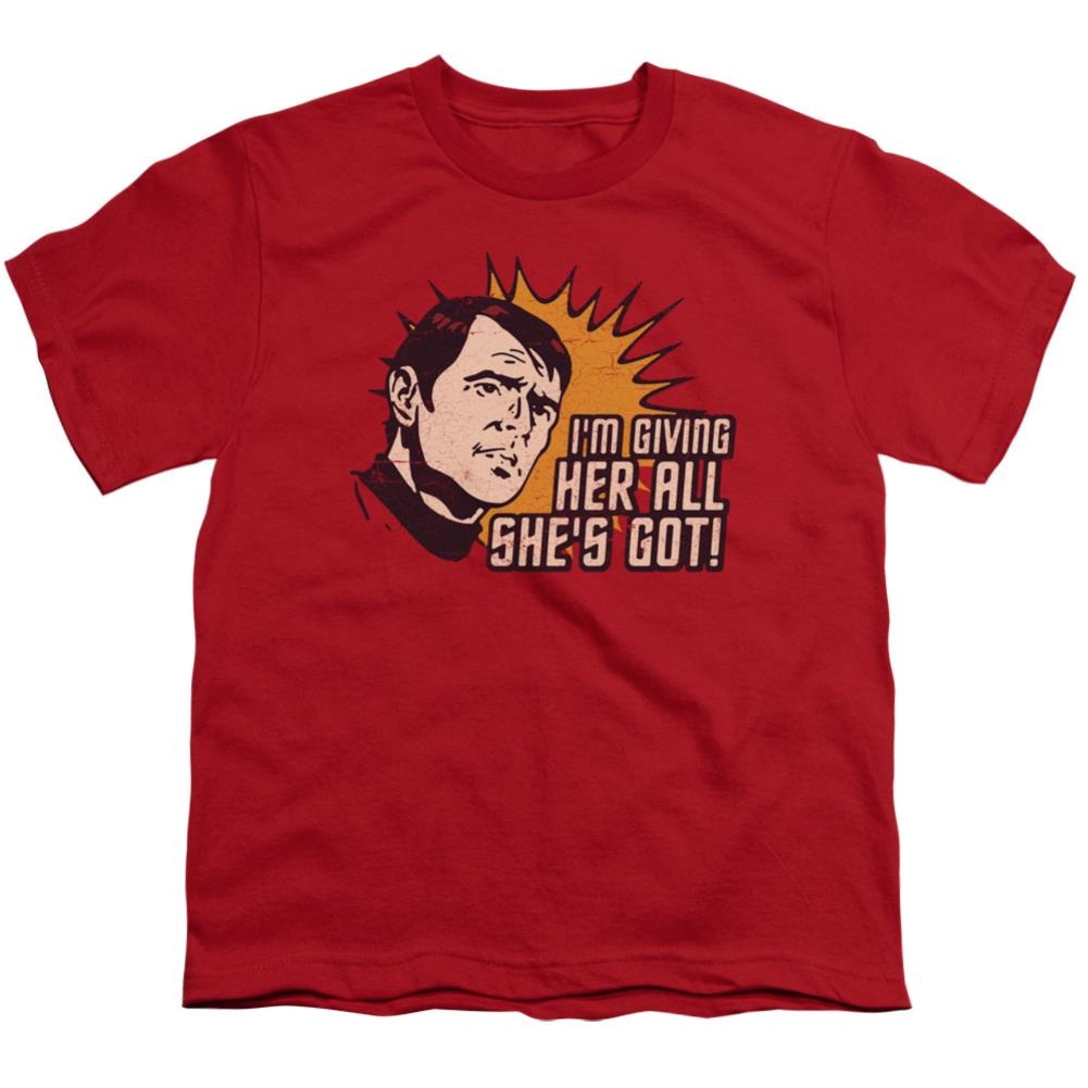 Star Trek Everything Youth 18/1 100% Cotton Short-Sleeve T-Shirt