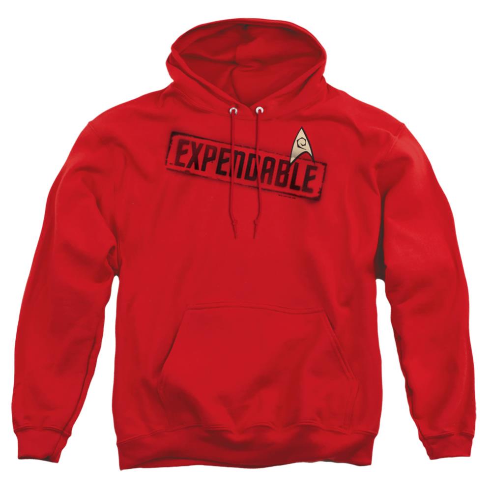 Star Trek Expendable Men's Pull-Over 75 25 Poly Hoodie