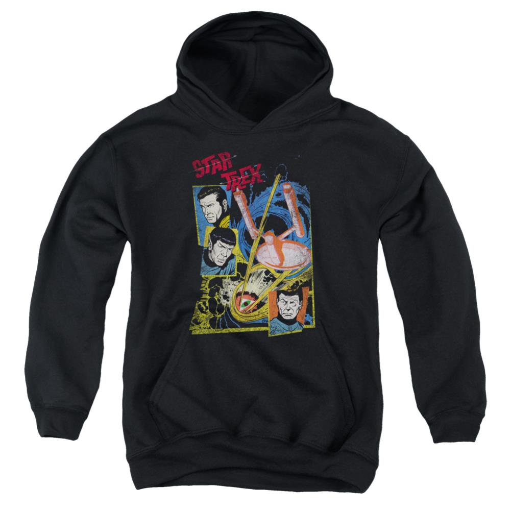 Star Trek Eye Of The Storm Youth Cotton Poly Pull-Over Hoodie