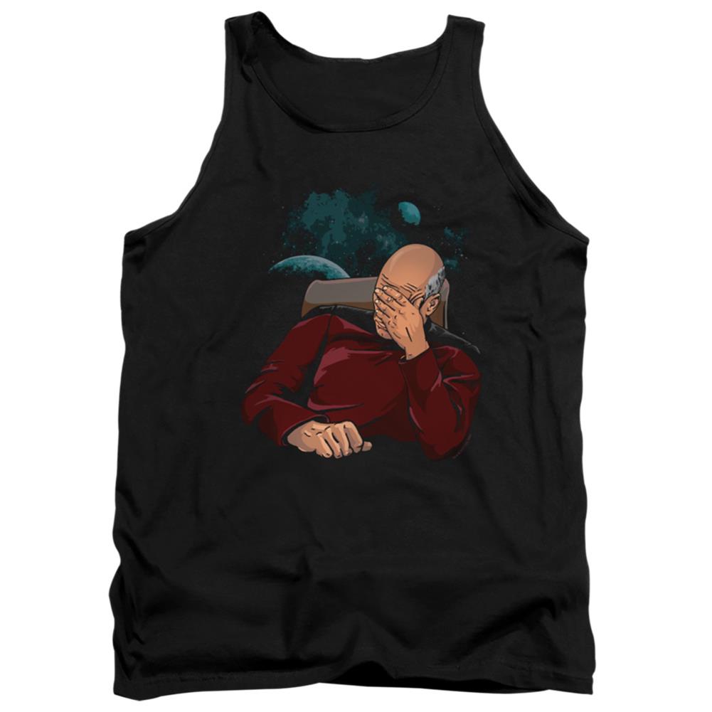 Star Trek Facepalm Men's 18/1 Cotton Tank Top
