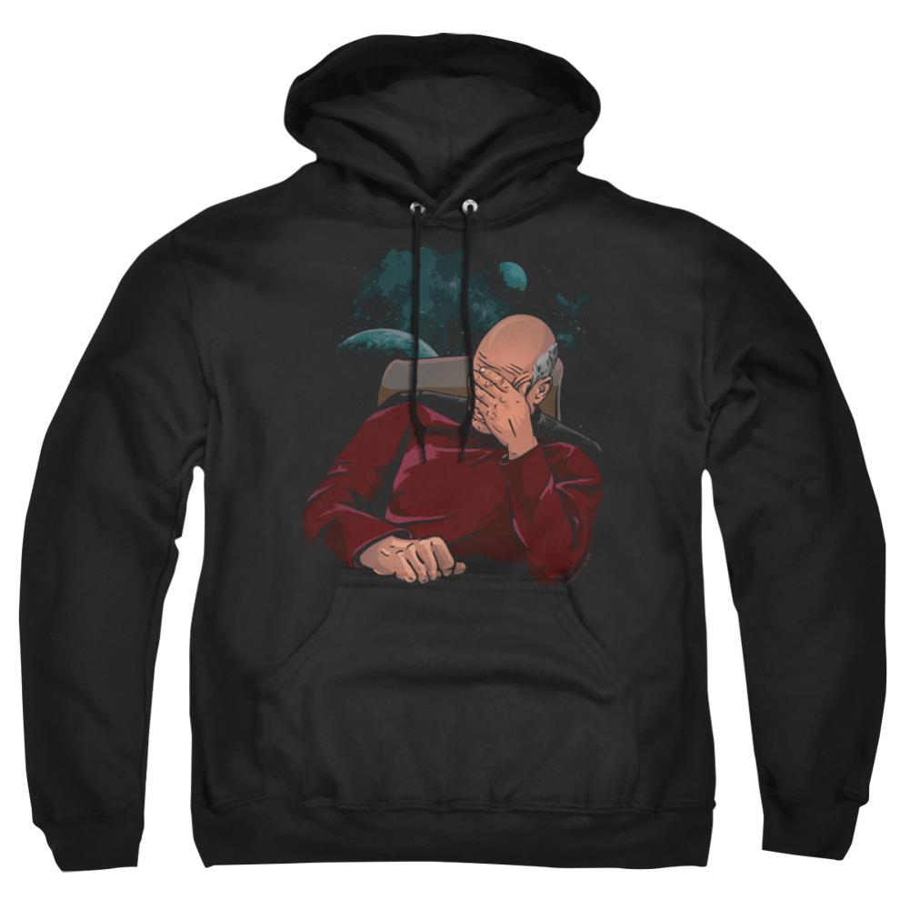 Star Trek Facepalm Men's Pull-Over 75 25 Poly Hoodie