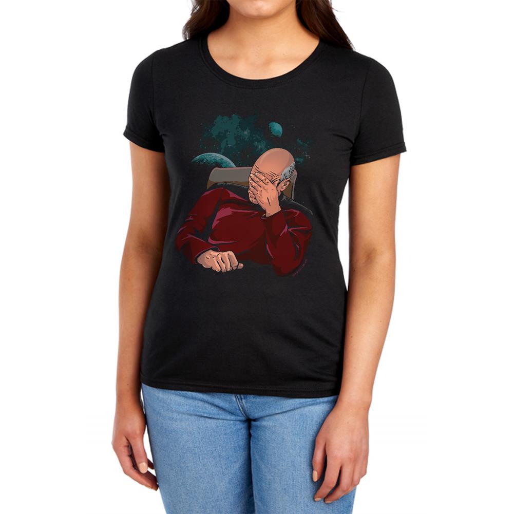 Star Trek Facepalm Women's 18/1 Cotton Short-Sleeve T-Shirt