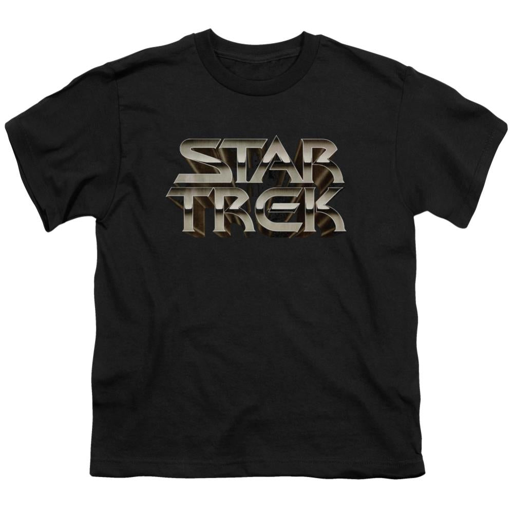 Star Trek Feel The Steel Youth 18/1 100% Cotton Short-Sleeve T-Shirt