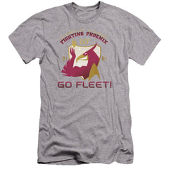 Star Trek Fighting Phoenix Men's Ultra-Soft 30/1 Cotton Slim Short-Sleeve T-Shirt