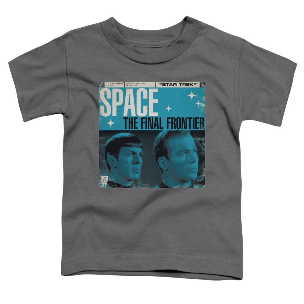 Star Trek Final Frontier Cover Toddler 18/1 Cotton Short-Sleeve T-Shirt