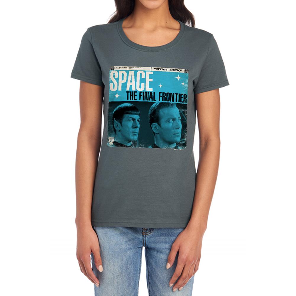 Star Trek Final Frontier Cover Women's 18/1 Cotton Short-Sleeve T-Shirt