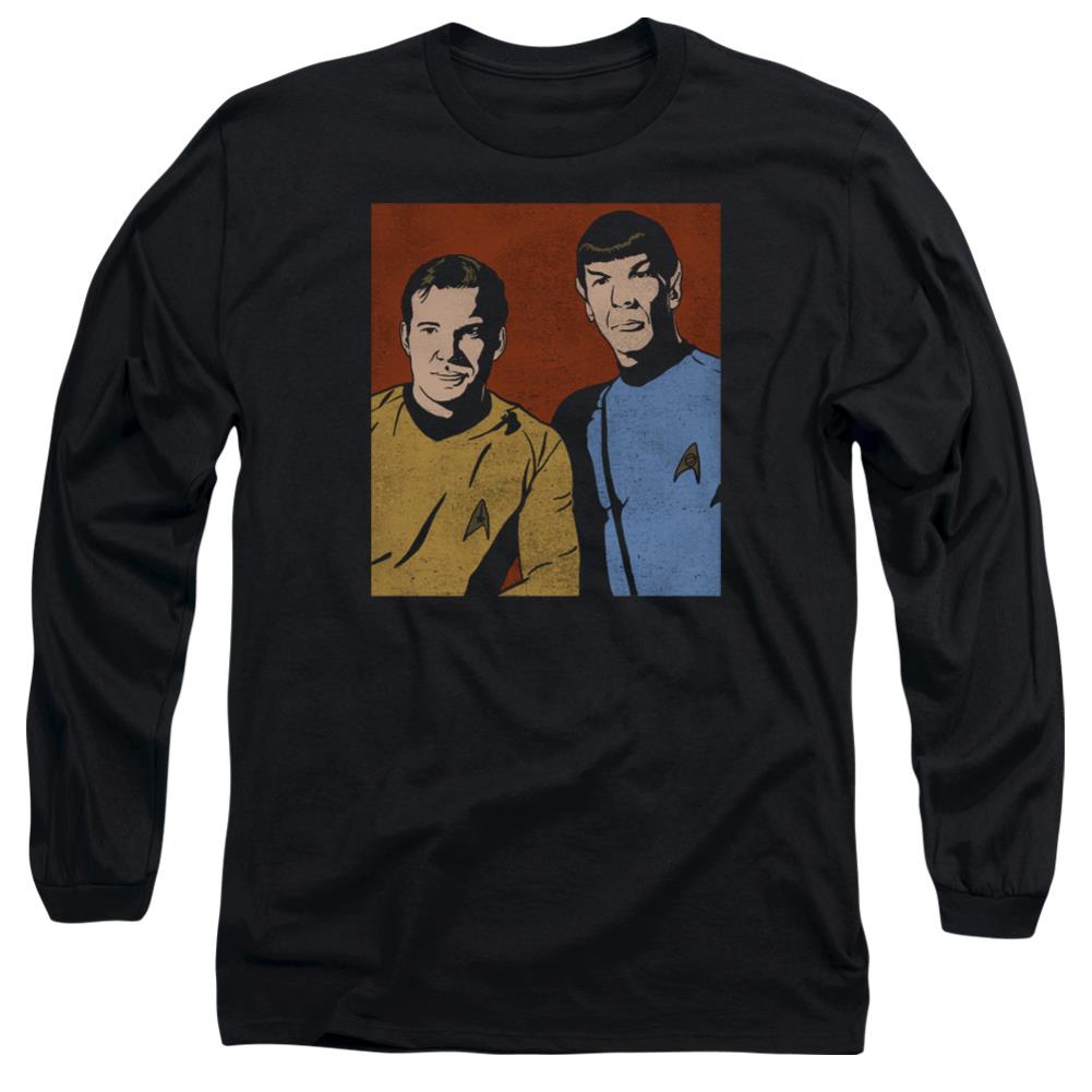 Star Trek Friends Men's 18/1 Cotton Long-Sleeve T-Shirt