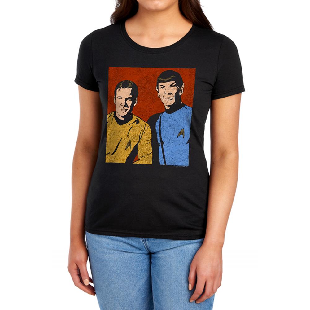 Star Trek Friends Women's 18/1 Cotton Short-Sleeve T-Shirt