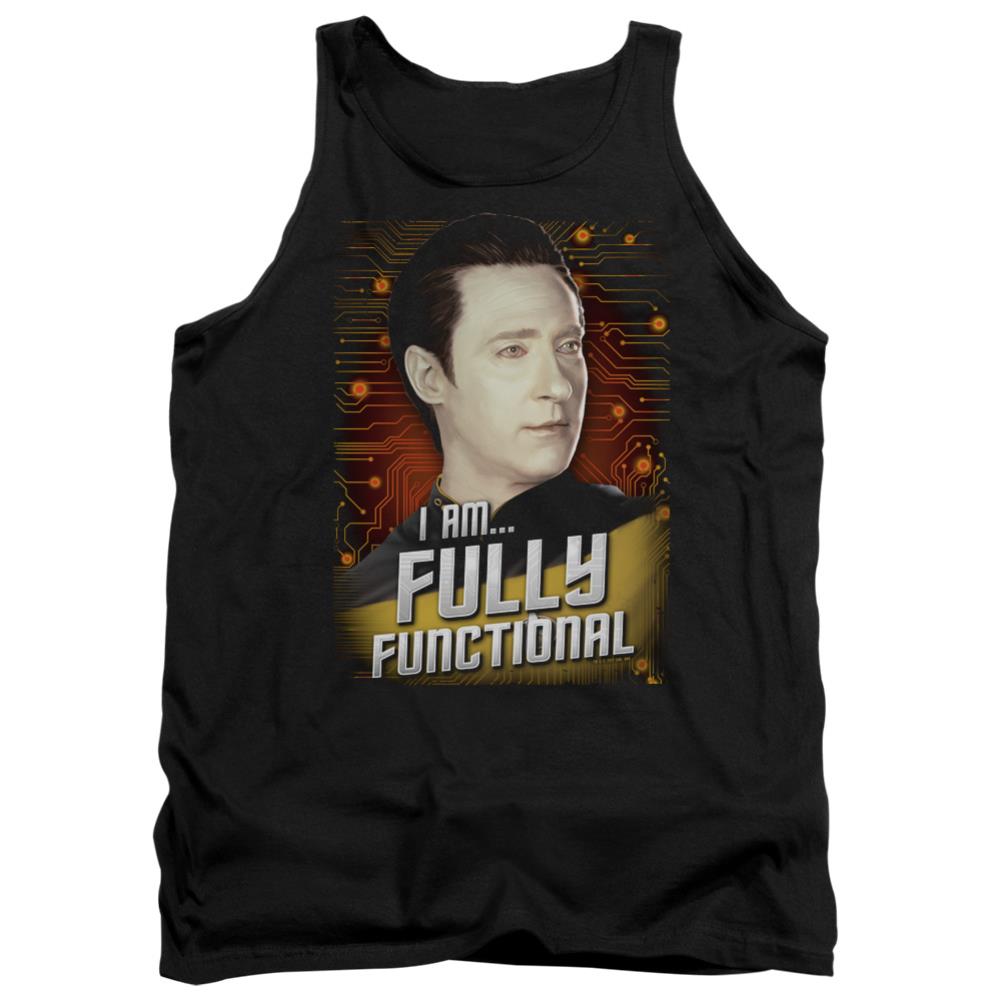 Star Trek Fully Functional Men's 18/1 Cotton Tank Top