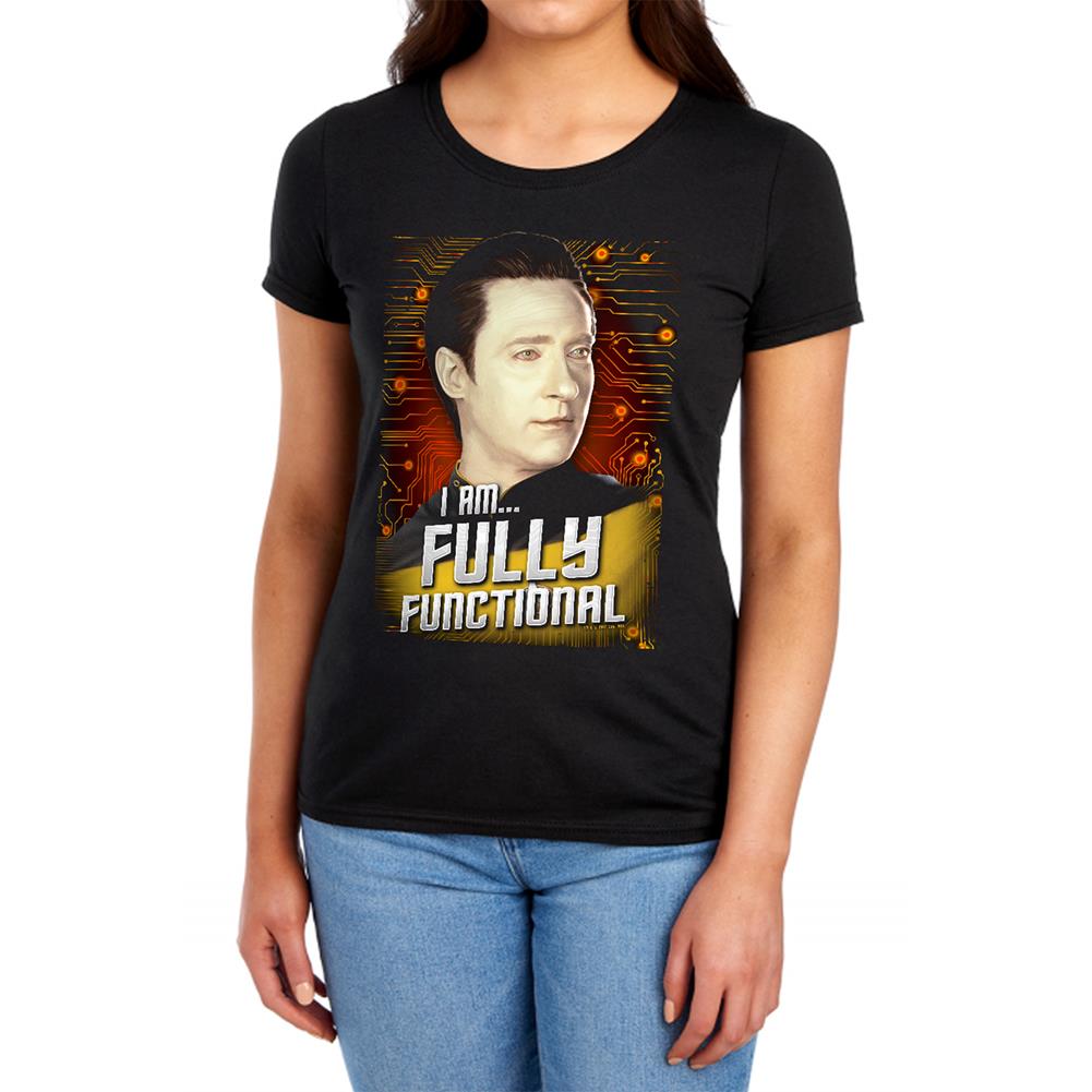 Star Trek Fully Functional Women's 18/1 Cotton Short-Sleeve T-Shirt