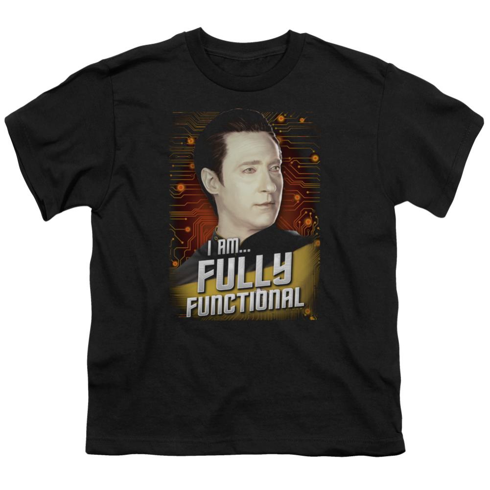 Star Trek Fully Functional Youth 18/1 100% Cotton Short-Sleeve T-Shirt