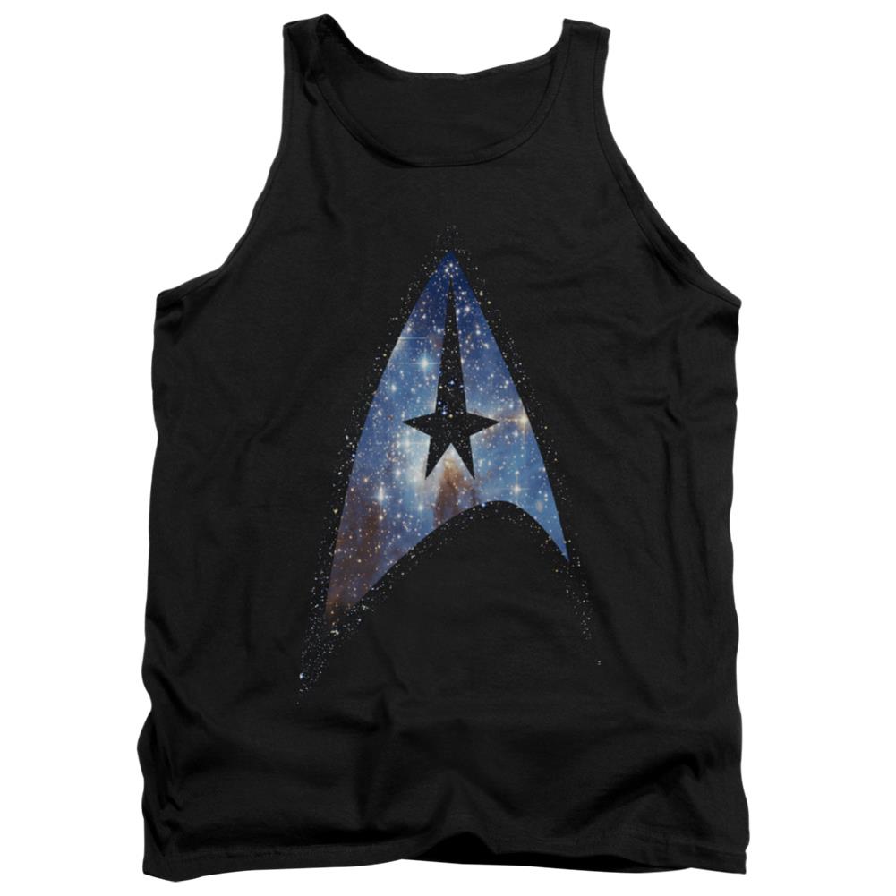 Star Trek Galactic Shield Men's 18/1 Cotton Tank Top