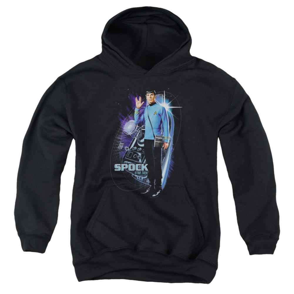 Star Trek Galactic Spock Youth Cotton Poly Pull-Over Hoodie