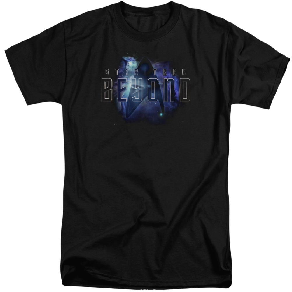 Star Trek Galaxy Beyond Men's 18/1 Tall Cotton Short-Sleeve T-Shirt