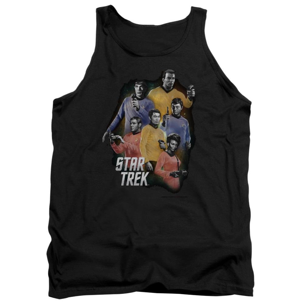 Star Trek Galaxy Glow Men's 18/1 Cotton Tank Top