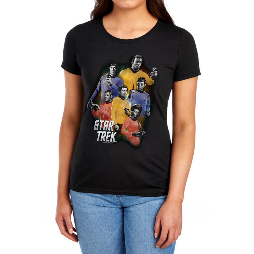 Star Trek Galaxy Glow Women's 18/1 Cotton Short-Sleeve T-Shirt