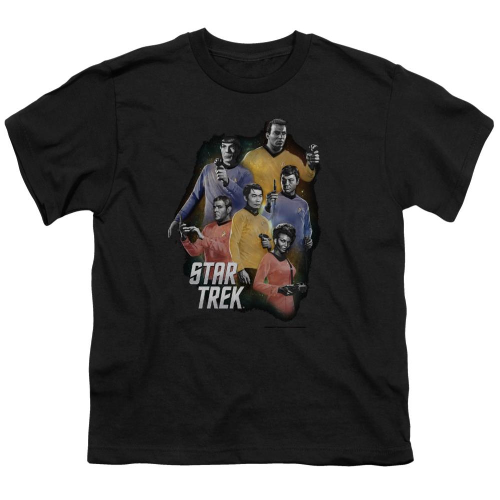 Star Trek Galaxy Glow Youth 18/1 100% Cotton Short-Sleeve T-Shirt
