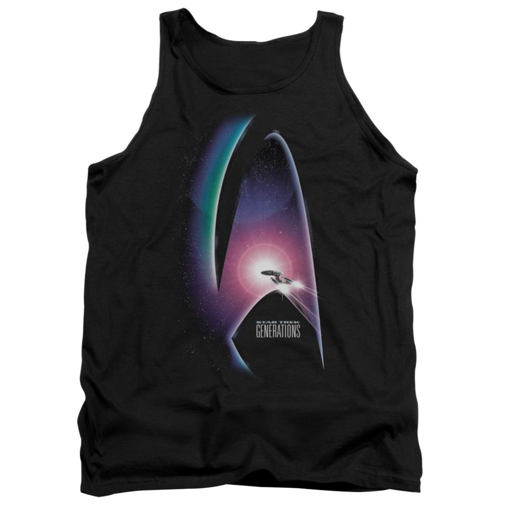 Star Trek Generations (Movie) Men's 18/1 Cotton Tank Top