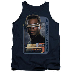 Star Trek Geordi Laforge Men's 18/1 Cotton Tank Top