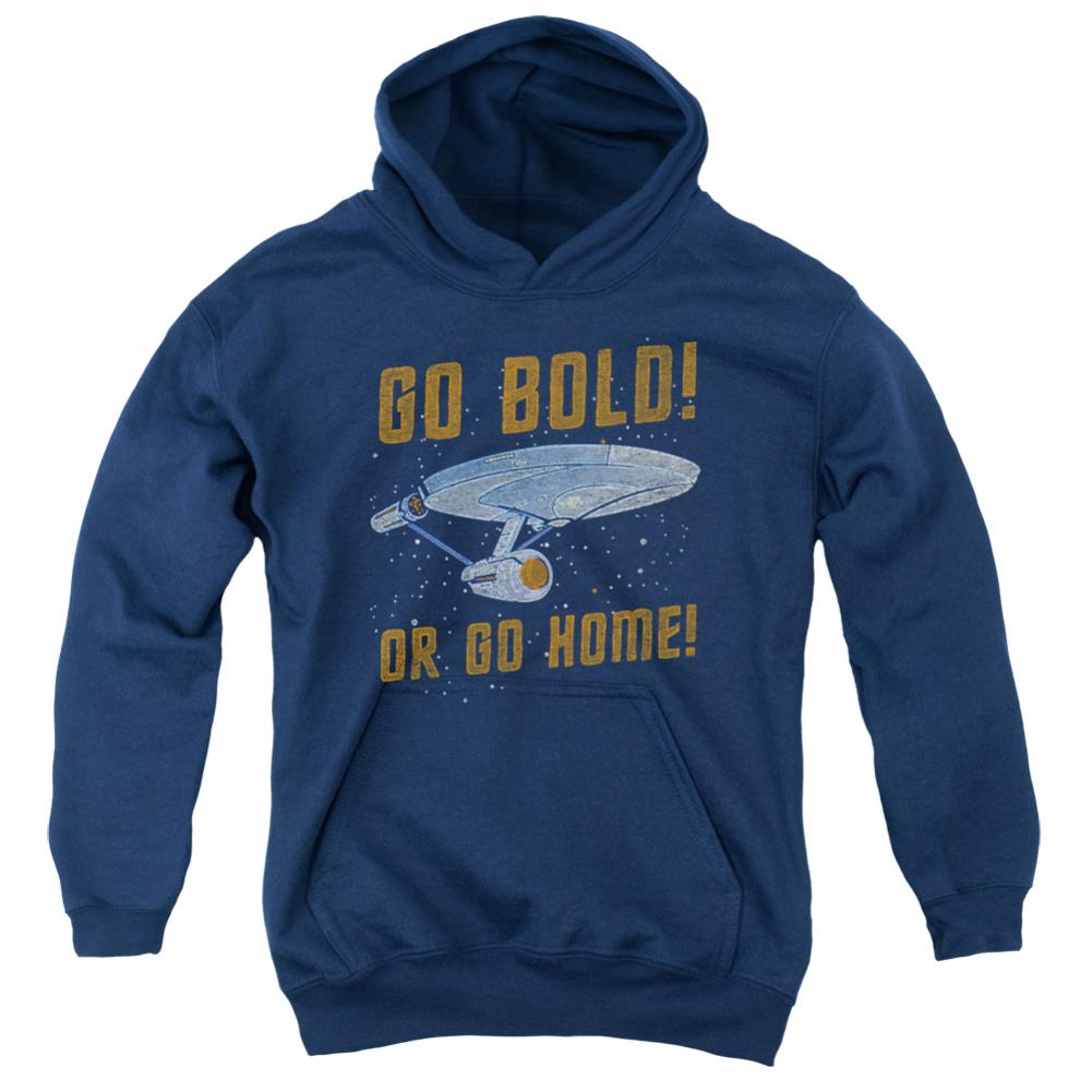 Star Trek Go Bold Youth Cotton Poly Pull-Over Hoodie
