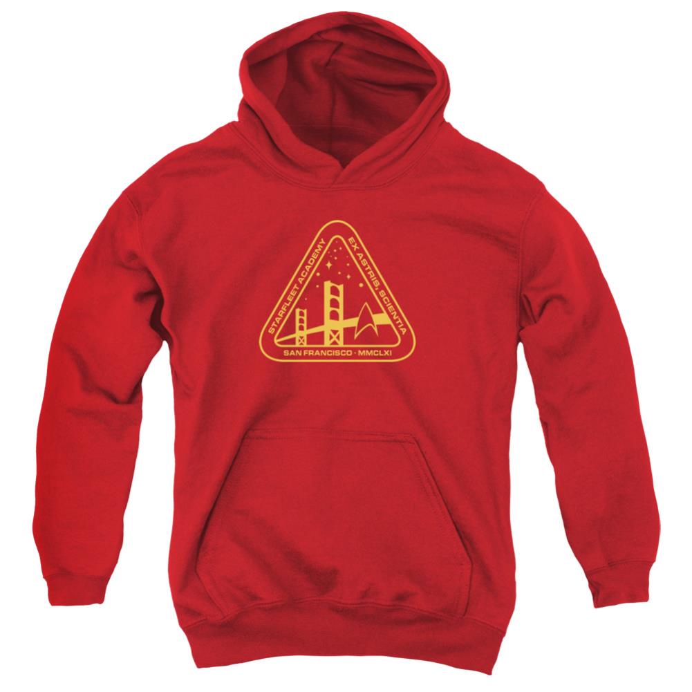 Star Trek Gold Academy Youth Cotton Poly Pull-Over Hoodie