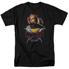 Star Trek Good Day To Die Men's 18/1 Cotton Short-Sleeve T-Shirt