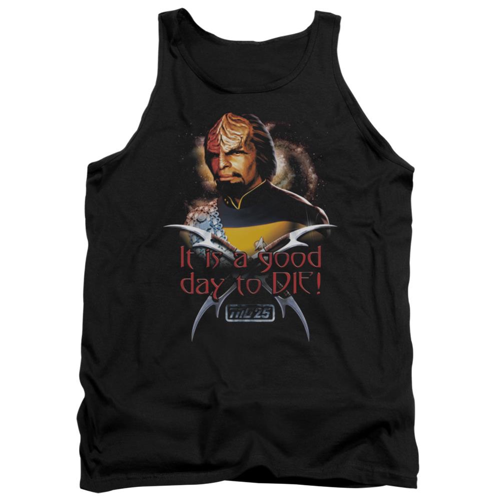 Star Trek Good Day To Die Men's 18/1 Cotton Tank Top