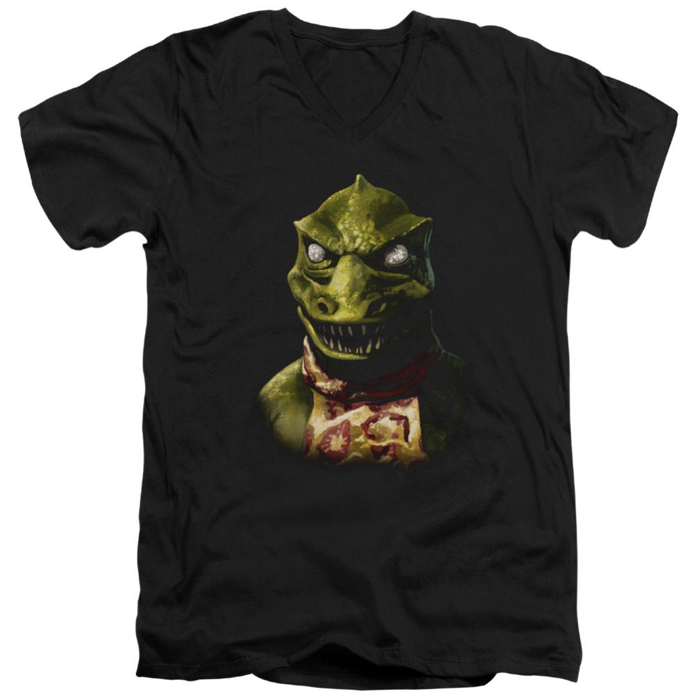 Star Trek Gorn Bust Men's 30/1 Cotton Slim V-Neck T-Shirt