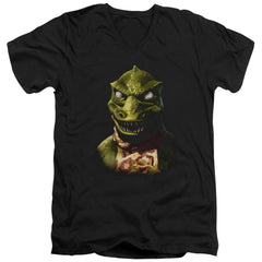 Star Trek Gorn Bust Men's 30/1 Cotton Slim V-Neck T-Shirt