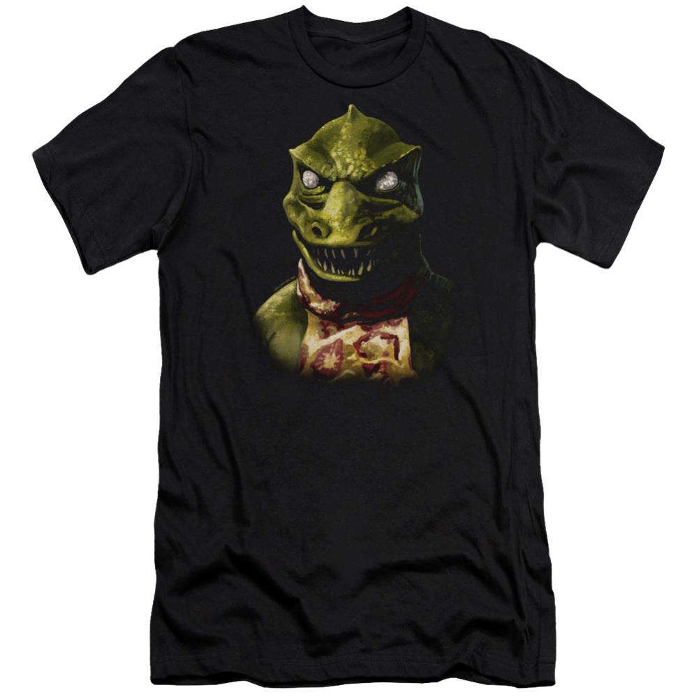 Star Trek Gorn Bust Men's Ultra-Soft 30/1 Cotton Slim Short-Sleeve T-Shirt