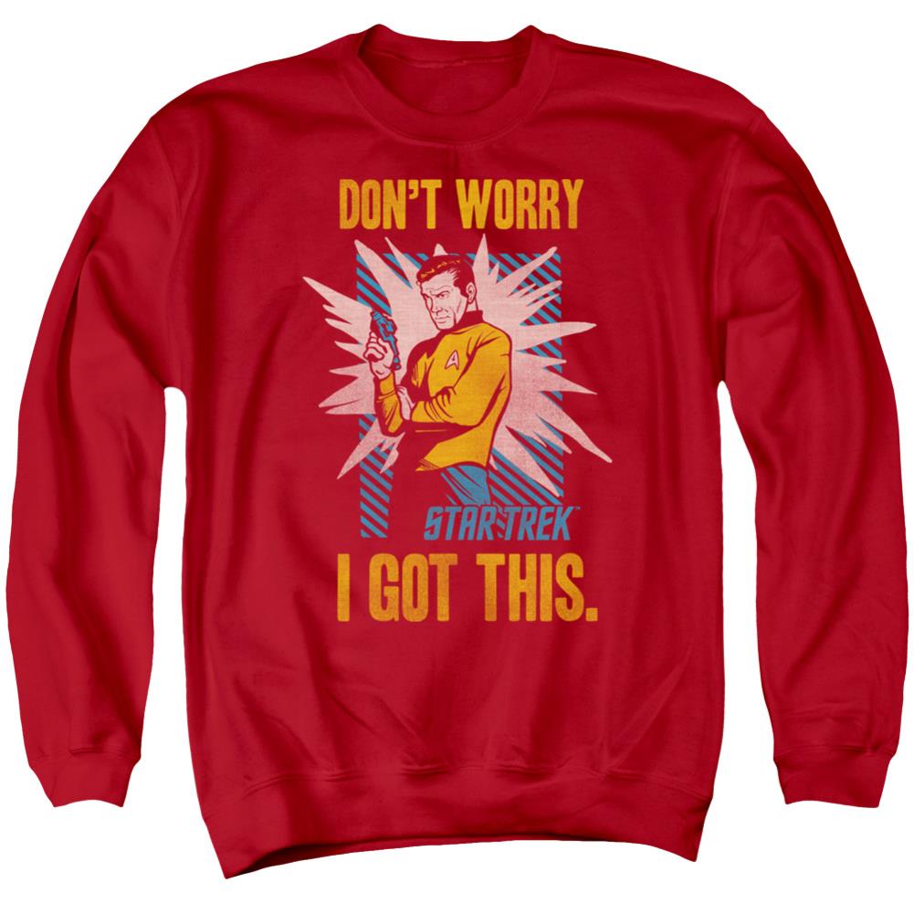 Star Trek Got This Men's Crewneck 50 50 Poly Long-Sleeve T-Shirt