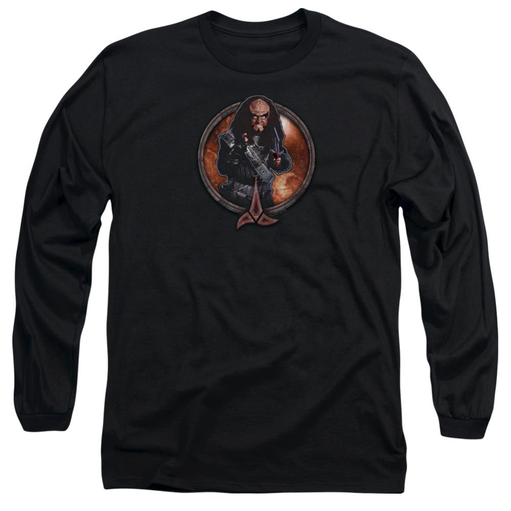 Star Trek Gowron Men's 18/1 Cotton Long-Sleeve T-Shirt