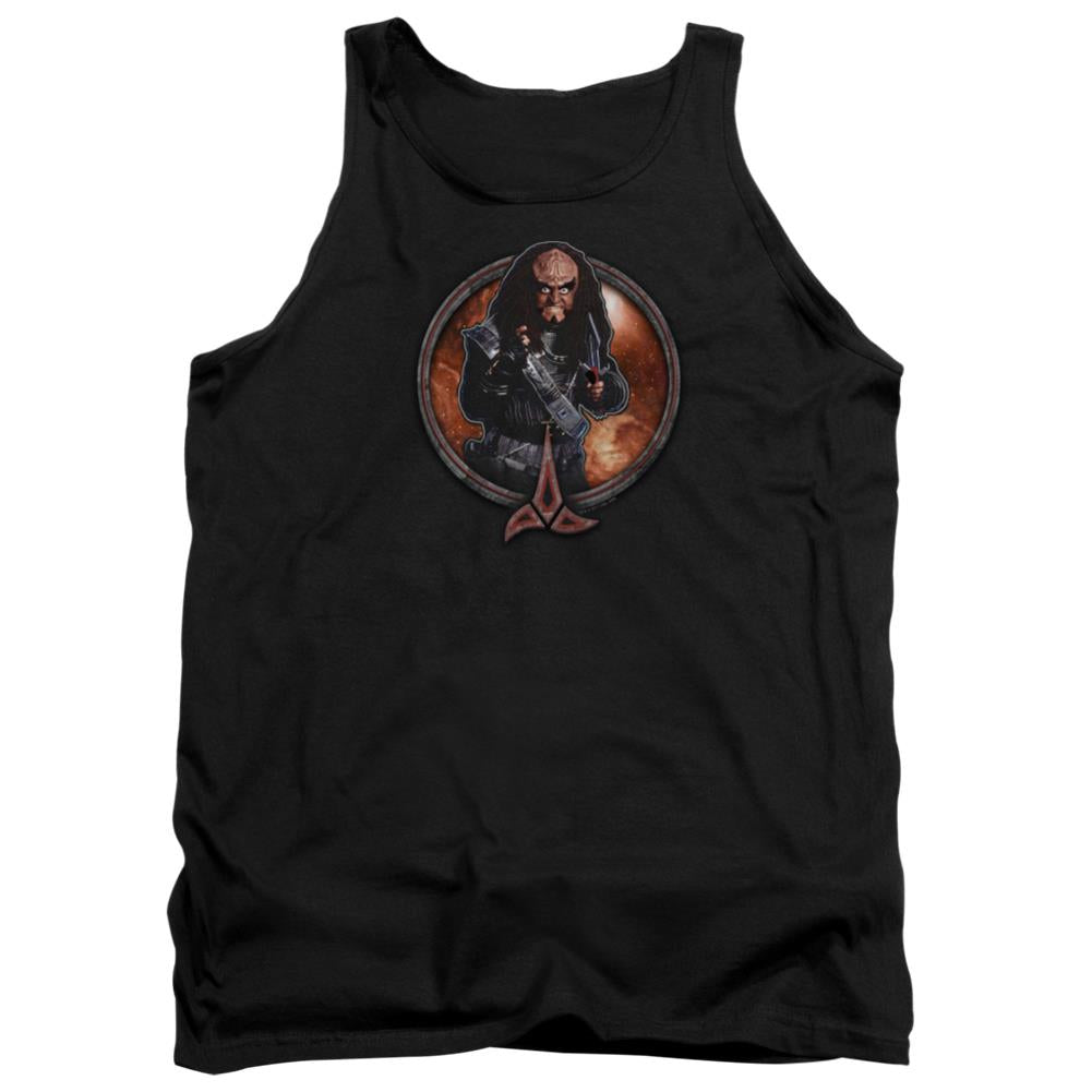 Star Trek Gowron Men's 18/1 Cotton Tank Top
