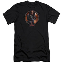 Star Trek Gowron Men's Ultra-Soft 30/1 Cotton Slim Short-Sleeve T-Shirt