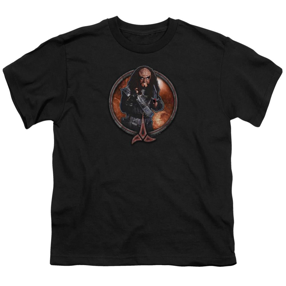 Star Trek Gowron Youth 18/1 100% Cotton Short-Sleeve T-Shirt