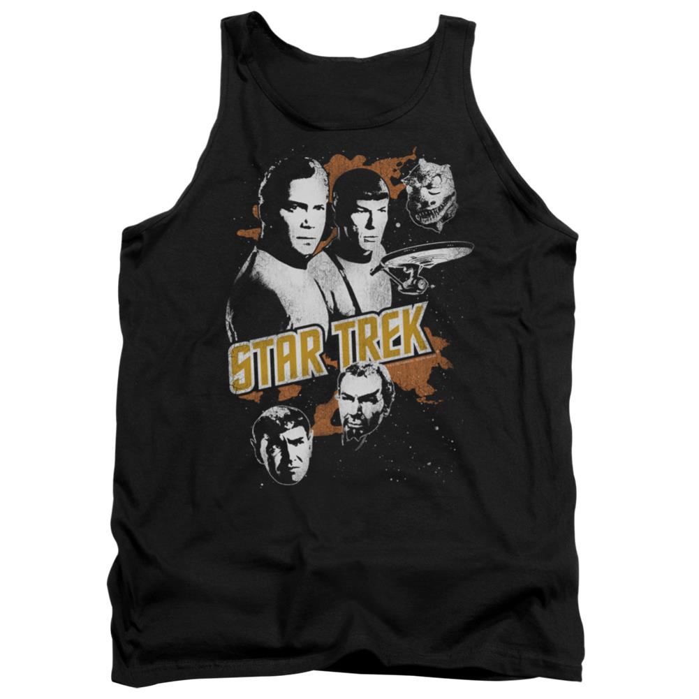 Star Trek Graphic Good Vs Evil Men's 18/1 Cotton Tank Top