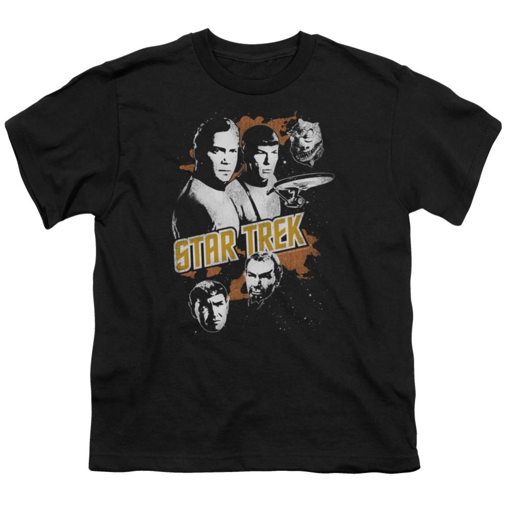 Star Trek Graphic Good Vs Evil Youth 18/1 100% Cotton Short-Sleeve T-Shirt