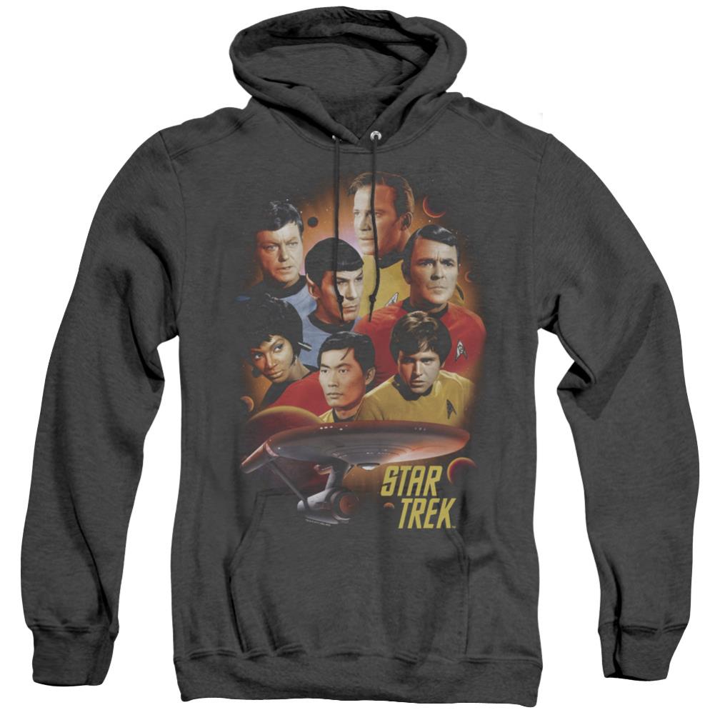 Star Trek Heart Of The Enterprise Men's Pull-Over Hoodie