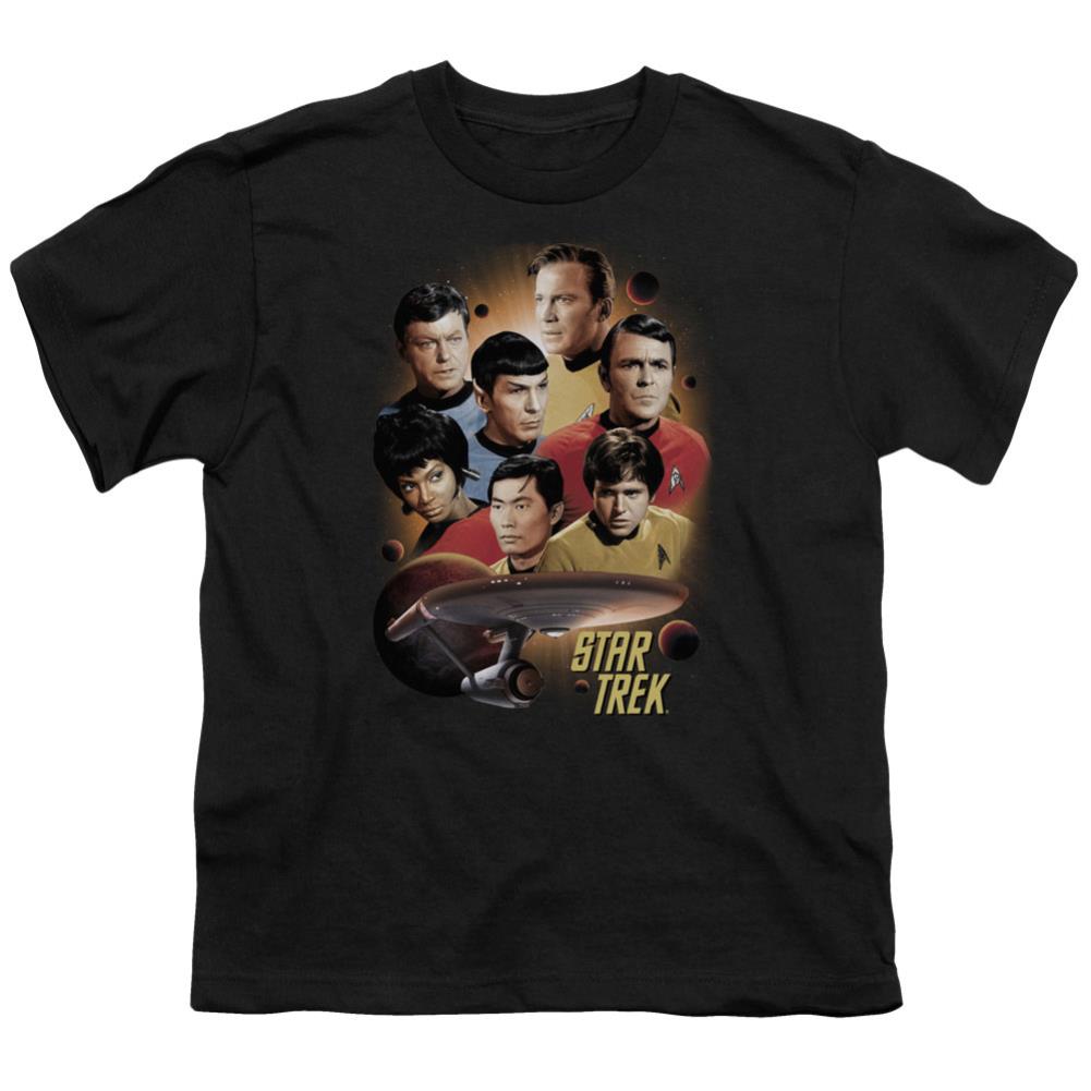 Star Trek Heart Of The Enterprise Youth 18/1 100% Cotton Short-Sleeve T-Shirt
