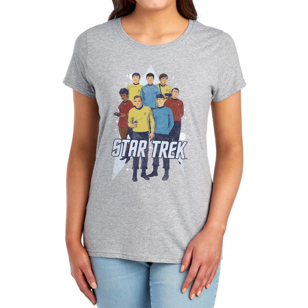Star Trek Here Here Women's 18/1 Cotton Short-Sleeve T-Shirt