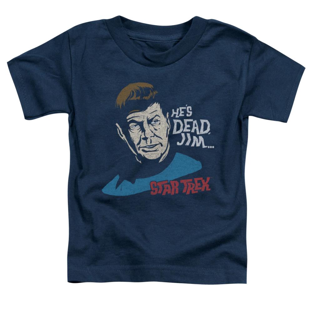 Star Trek He's Dead Jim Toddler 18/1 Cotton Short-Sleeve T-Shirt