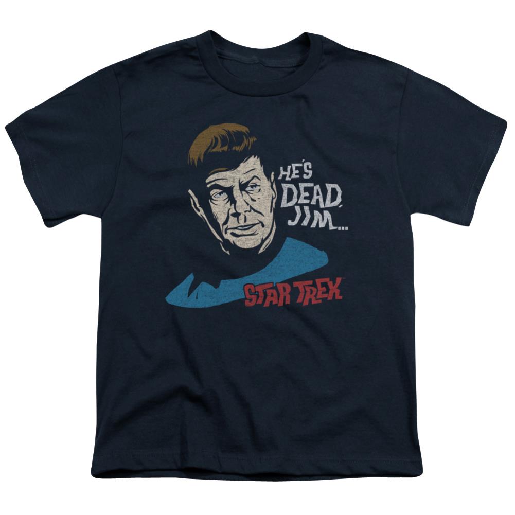 Star Trek He's Dead Jim Youth 18/1 100% Cotton Short-Sleeve T-Shirt