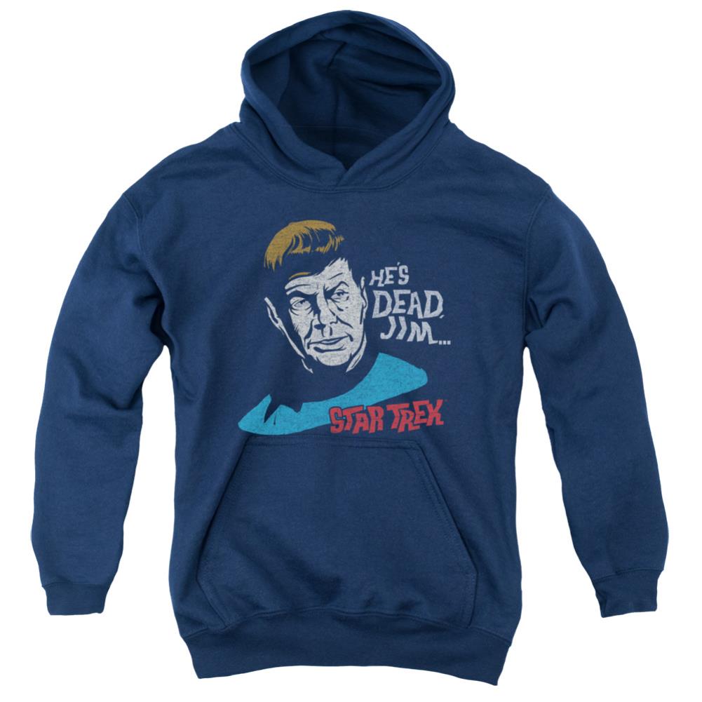 Star Trek He's Dead Jim Youth Cotton Poly Pull-Over Hoodie