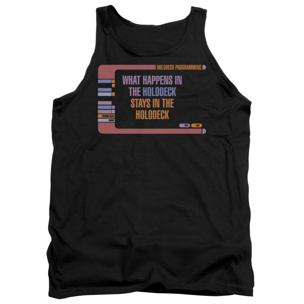 Star Trek Holodeck Secrets Men's 18/1 Cotton Tank Top