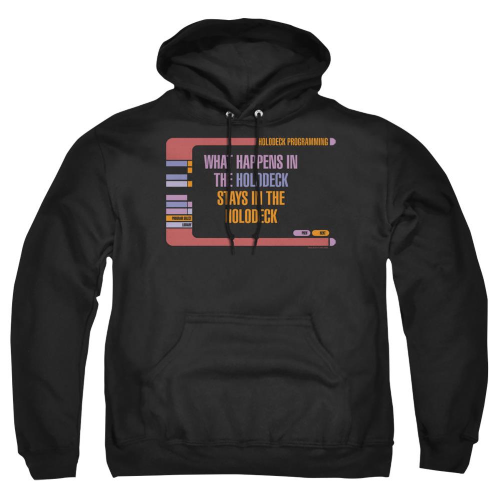Star Trek Holodeck Secrets Men's Pull-Over 75 25 Poly Hoodie
