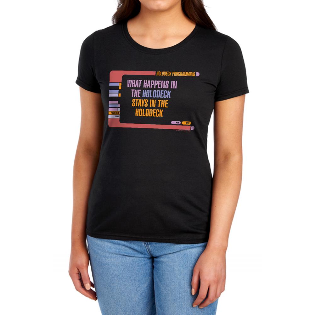 Star Trek Holodeck Secrets Women's 18/1 Cotton Short-Sleeve T-Shirt