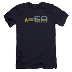 Star Trek I Survived Men's Ultra-Soft 30/1 Cotton Slim Short-Sleeve T-Shirt